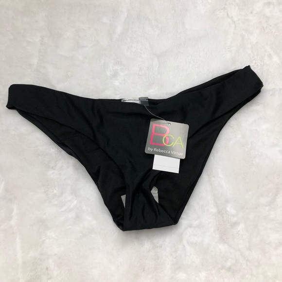 Bca By Rebecca Virtue Swim Nwt Bca By Rebecca Virtue Black Bikini Bottoms Poshmark